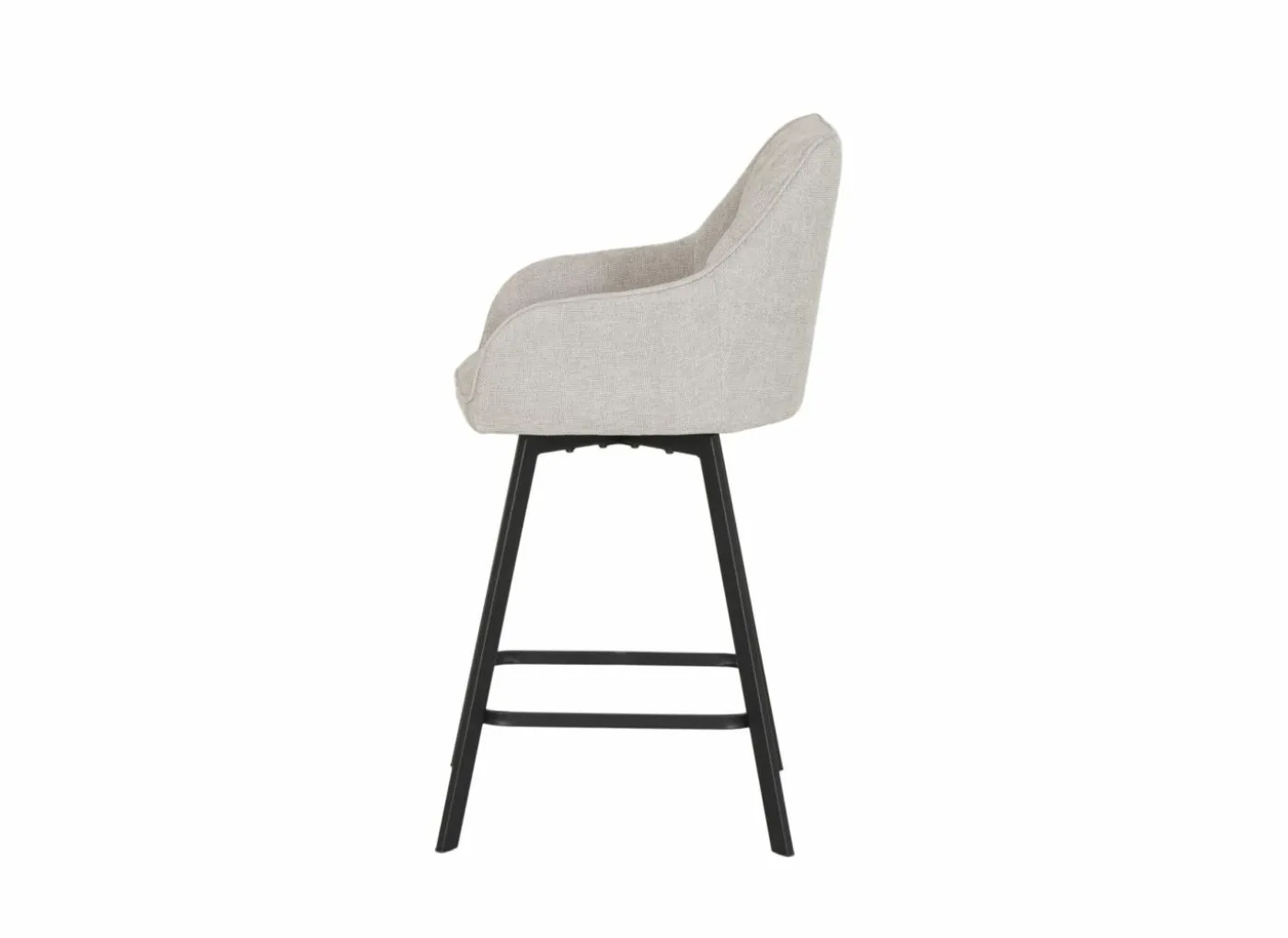 Barstoel Kanun ZH65cm - stof - greige