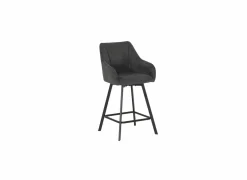 Barstoel Kanun ZH65cm - stof - grijs