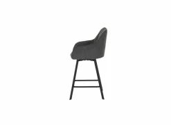 Barstoel Kanun ZH65cm - stof - grijs