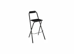 Barstoel Louna ZH75-75cm - MDF - zwart