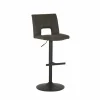 Barstoel Montecito ZH58-85cm - metaal - antraciet