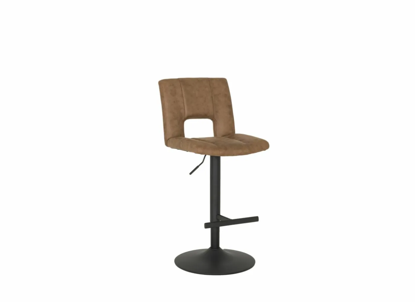 Barstoel Montecito ZH58-85cm - metaal - cognac