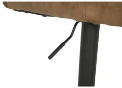 Barstoel Montecito ZH58-85cm - metaal - cognac