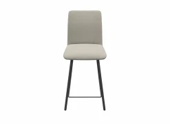 Barstoel Pisa ZH65cm - stof & staal - vogue canvas & antraciet