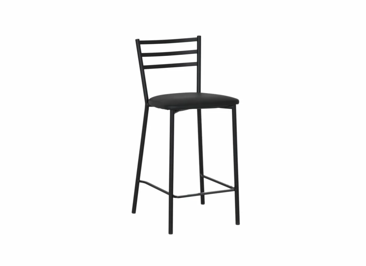 Barstoel Romy ZH65cm - stof - traffic black