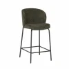 Barstoel Shell ZH65cm - stof - groen