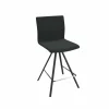 Barstoel Silva ZH66cm - kunststof - zwart