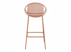 Barstoel Stork ZH75cm - metaal - oranje