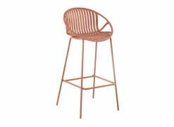 Barstoel Stork ZH75cm - metaal - oranje