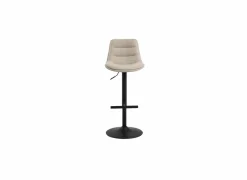 Barstoel ZH65-86cm - stof - beige