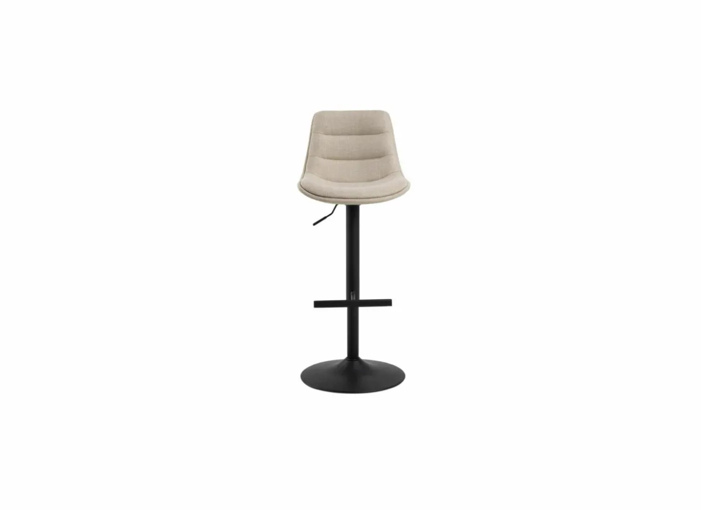 Barstoel ZH65-86cm - stof - beige