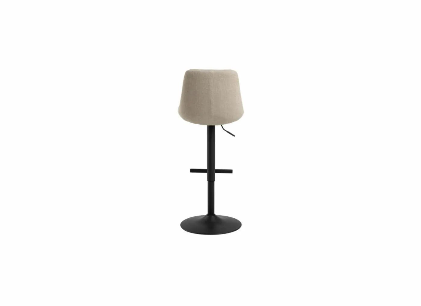 Barstoel ZH65-86cm - stof - beige