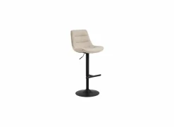 Barstoel ZH65-86cm - stof - beige