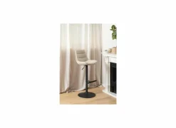 Barstoel ZH65-86cm - stof - beige
