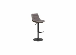 Barstoel ZH65-86cm - stof - bruin