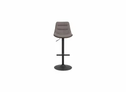 Barstoel ZH65-86cm - stof - bruin