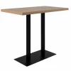 Bartafel Quadrato 120x70cm - decor - ambachtelijke eik