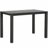 Bartafel Verona 140x80cm - decor - zwarte eik