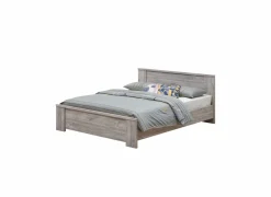 Bed Elias 180x200cm - decor - grijze eik