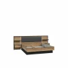 Bed Jabim 180x200cm - decor - alpine picea & zwart