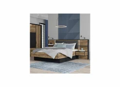 Bed Jabim 180x200cm - decor - alpine picea & zwart