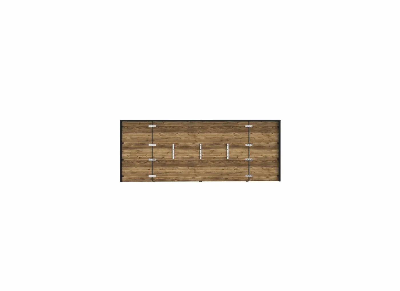 Bed Jabim 180x200cm - decor - alpine picea & zwart