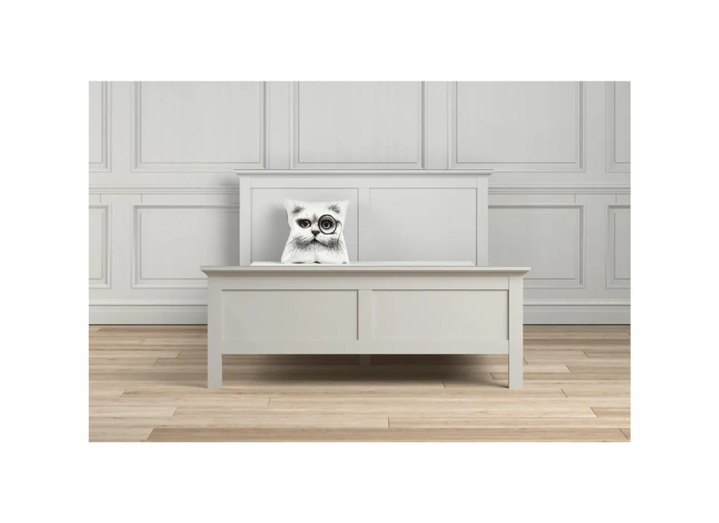 Bed Paris 160x200cm - decor - wit
