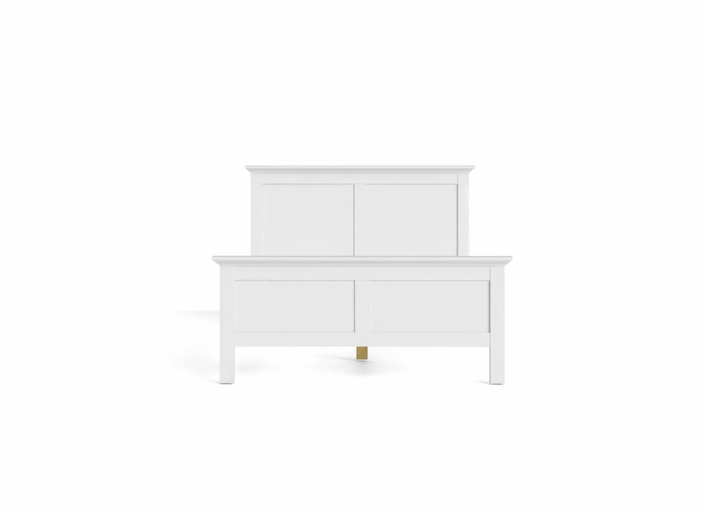 Bed Paris 140x200cm - decor - wit