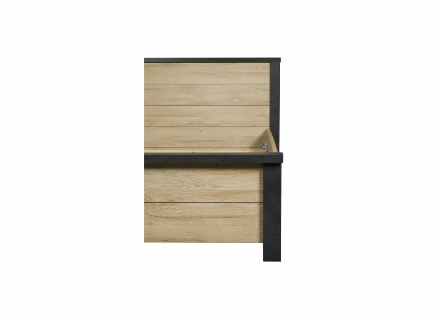 Bed Phaedra 180x200cm - decor - Franse eik & nox