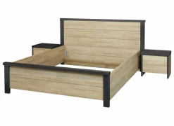Bed Phaedra 140x200cm - decor - Franse eik & nox