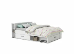 Bed Pocket 160x200cm - decor - pearl white met opbergruimte