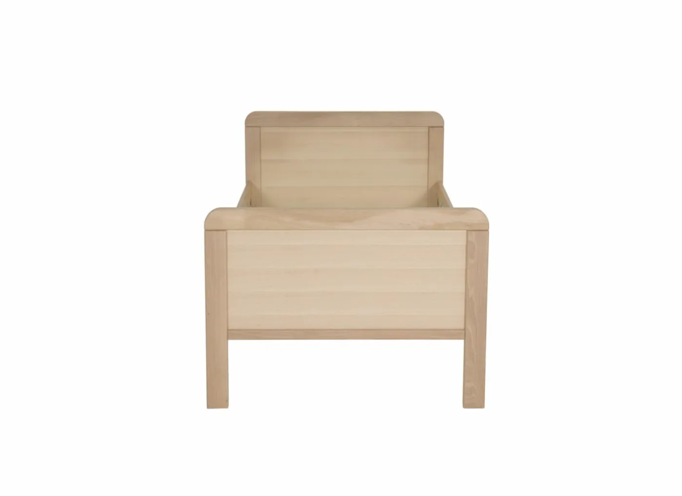 Bed Relax 90x200cm - beuk massief - beuk naturel
