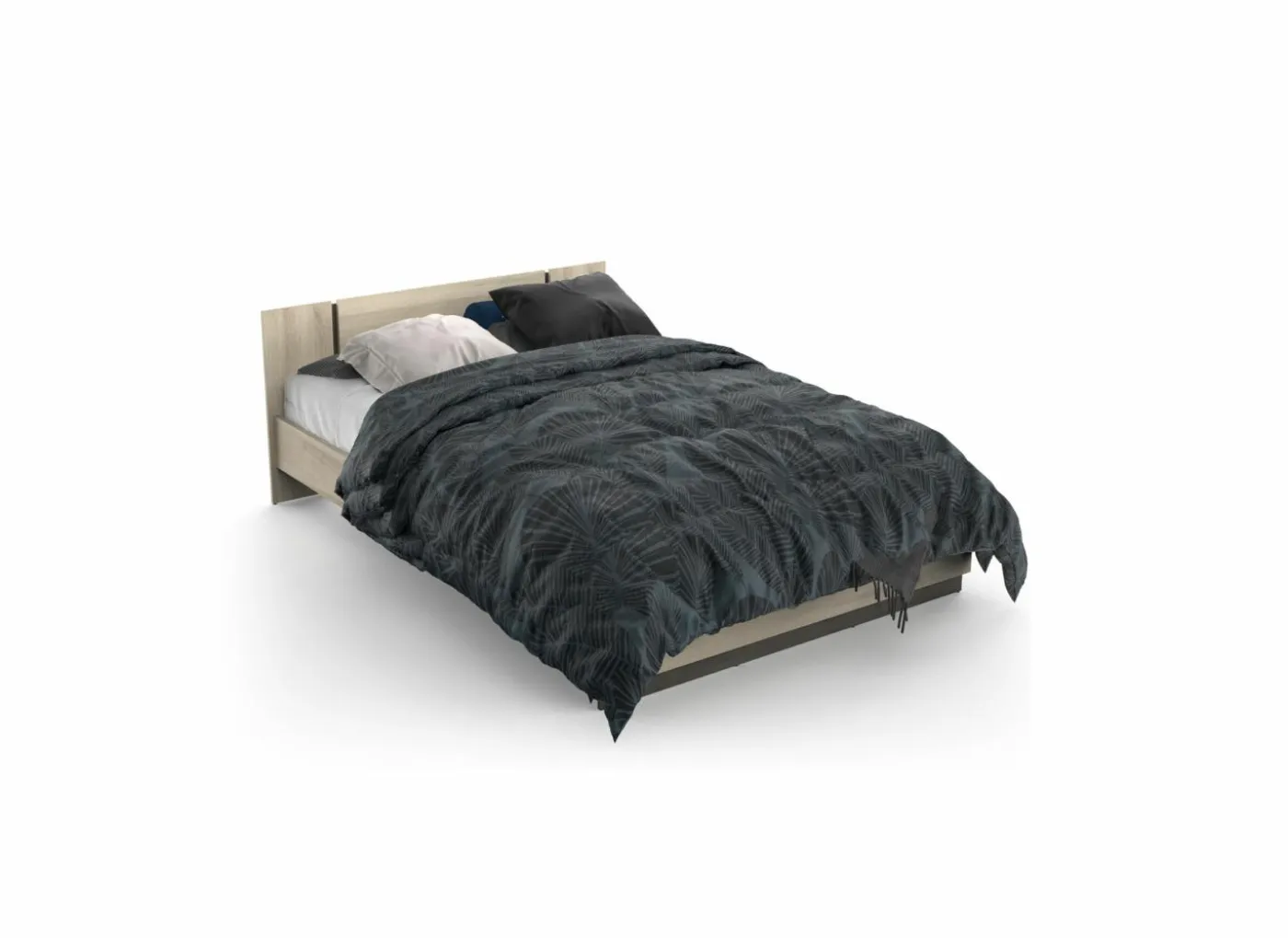Bed Watson 140x200cm - decor - kronberg & waterford eik