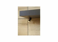 Bed 140x200cm - decor - Franse eik & nox met zijwanden