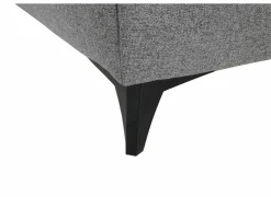 Bedbox Atlantis 160x200cm - stof - grijs met opbergruimte
