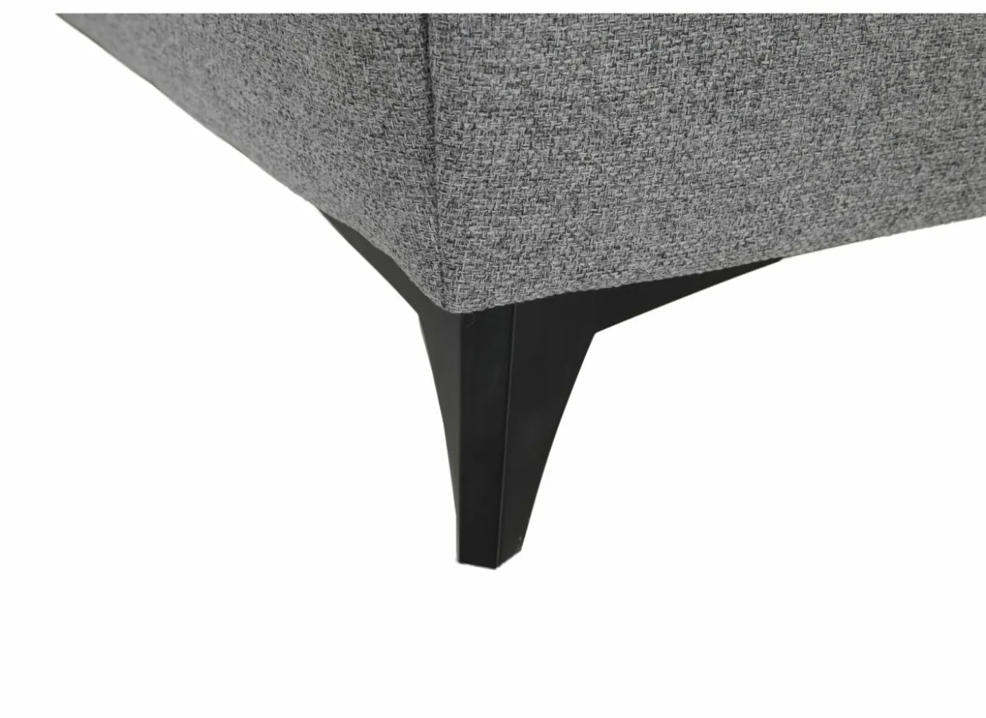 Bedbox Atlantis 160x200cm - stof - grijs met opbergruimte