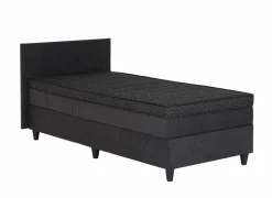 Bedbox BOX53 100x200cm - stof - antraciet