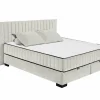 Bedbox Nagol C 180x200cm - stof - sand met opbergruimte