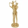 Beeld Hapi Fam H28,5cm - polystone - goud