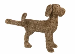 Beeld Hond 58,5x25x44cm - polystone - goud