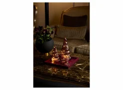 Beeldje Kerstboom Lucy H9cm set van 2