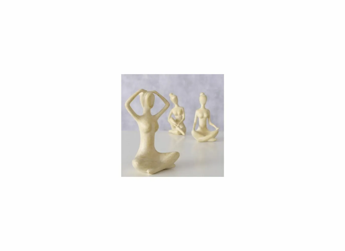 Beeldje Yoga Woman H10cm