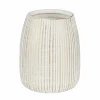 Beker Pascoli  Ø9cm - keramiek - wit & goud