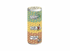 Bewaardoos Deco Poule H19,5cm - metaal - multicolor