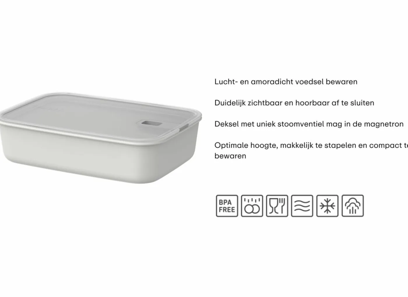 Bewaardoos Easyclip 2250ml Mepal