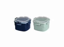 Bewaardoos 400ml lichtblauw donkerblauw