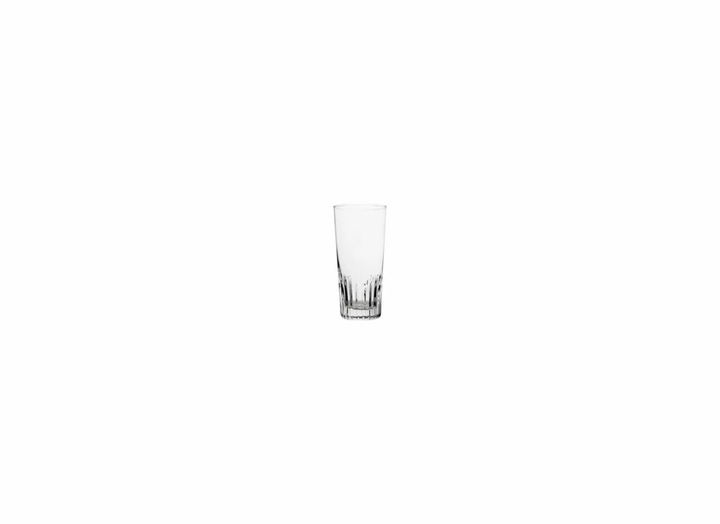 Bierglas 33cl - glas - transparant set van 6
