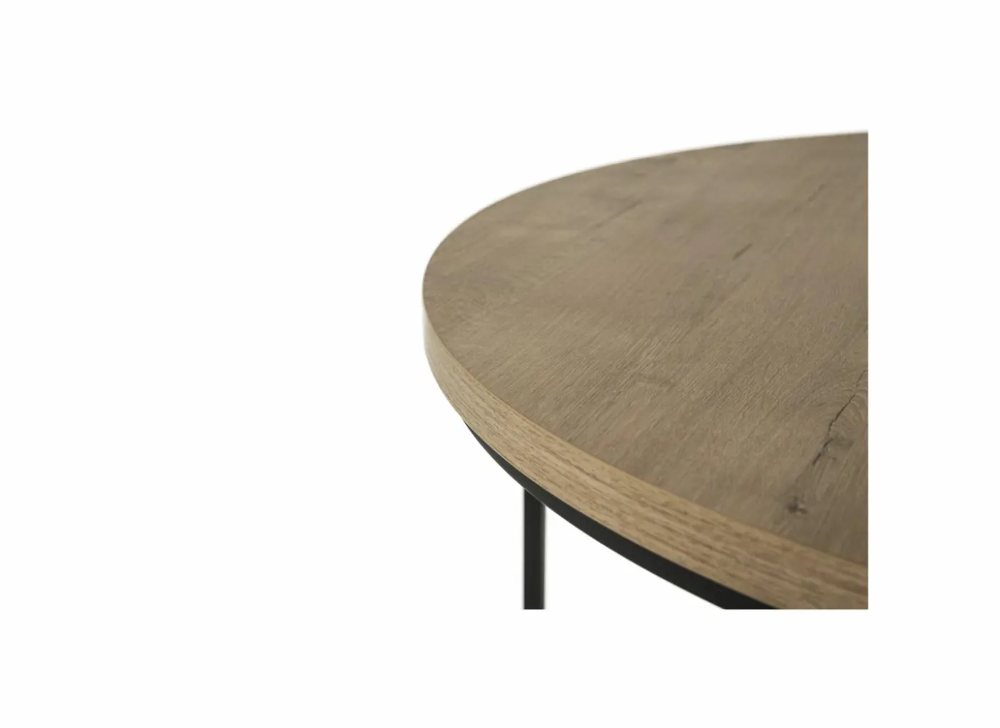 Bijzettafel Cronos Ø80cm - decor - naturel - set van 3