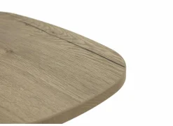 Bijzettafel Cup 50x33cm - melamine - antraciet & naturel