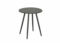 Bijzettafel Giardino Ø45x50cm - staal - antraciet